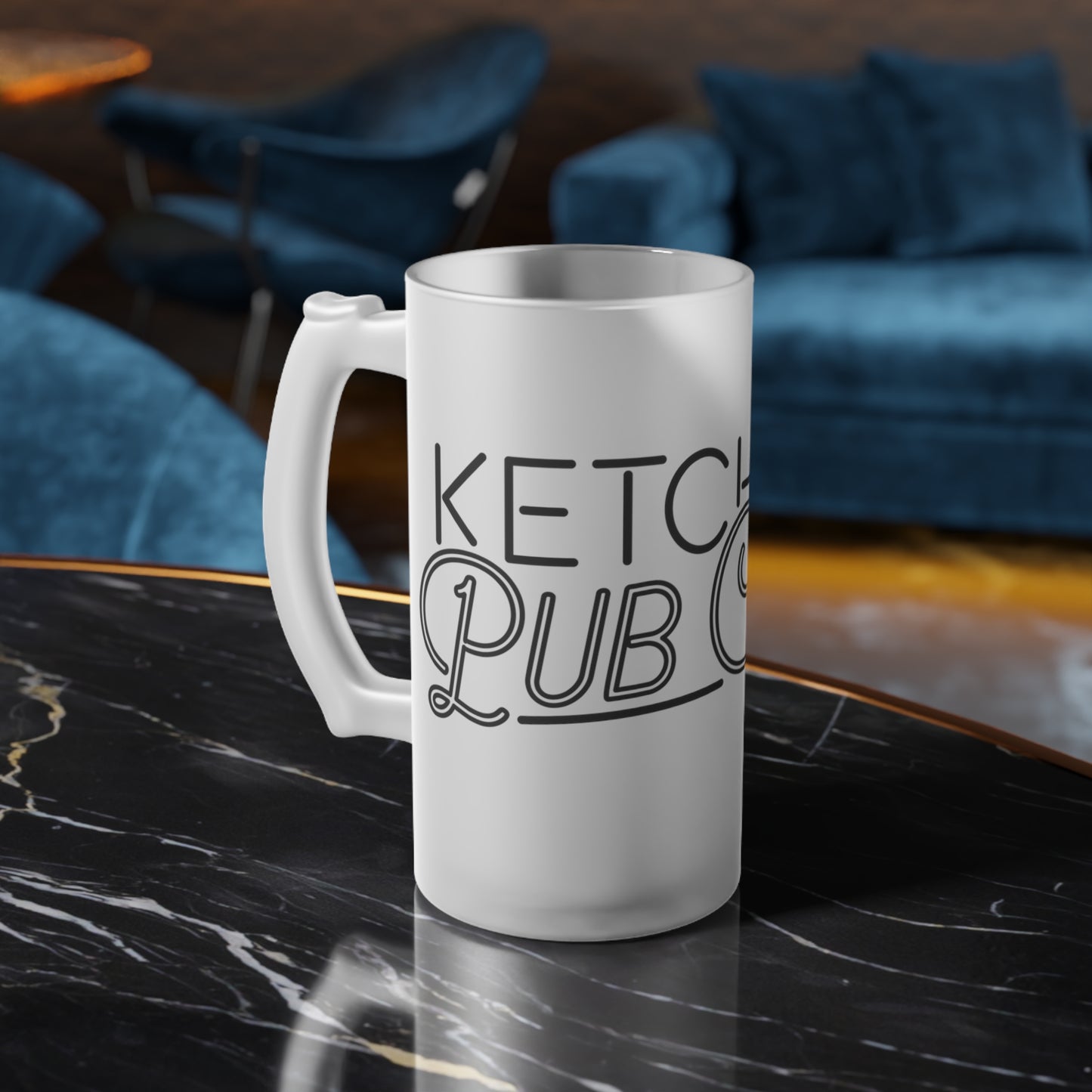 Frosted Glass Mug