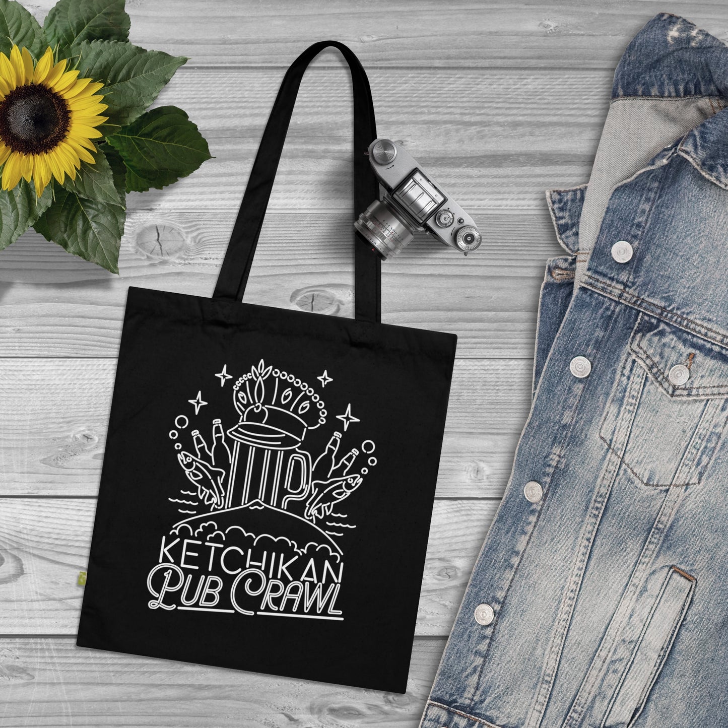 Pub Crawl Tote Bag