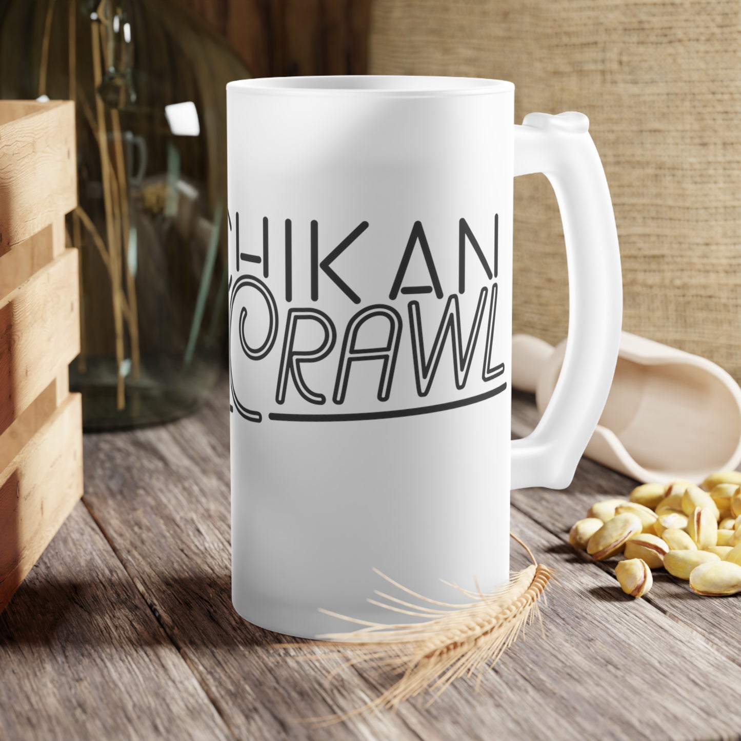 Frosted Glass Mug